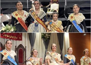 Representantes de Segorbe en actos falleros de Valencia