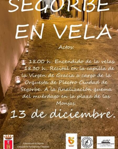 Segorbe se prepara para celebrar Santa Lucía con velas, música y un belén en la calle