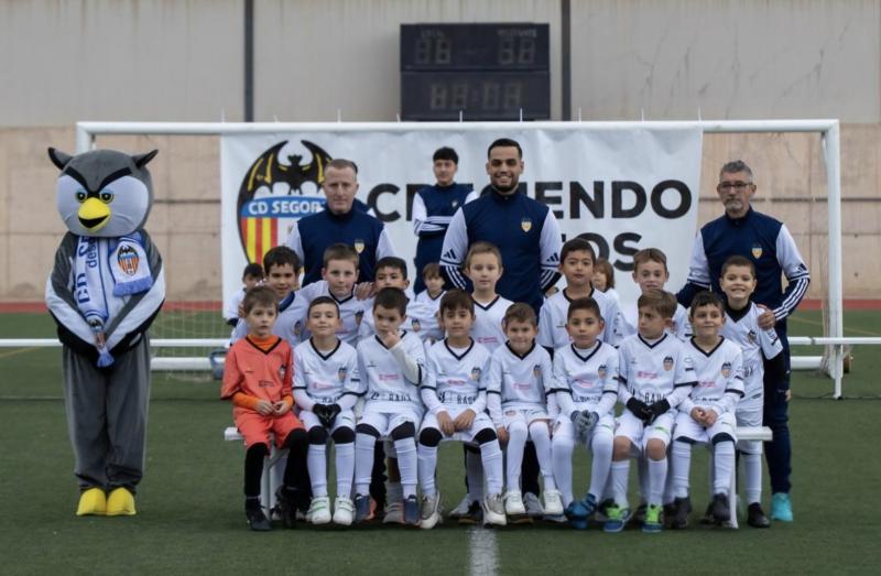 El Prebenjamín CD Segorbe se lleva los tres puntos en La Corona