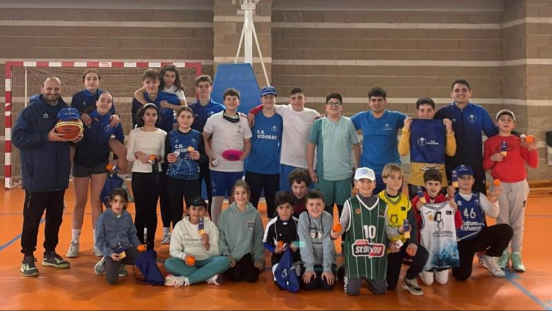 El CB Segorbe despide su campus de navidad con éxito rotundo