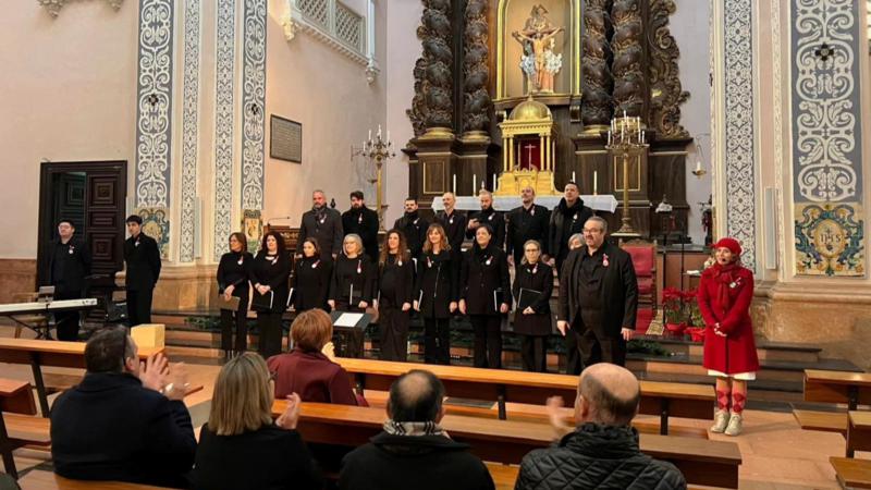 El coro Música Viva actua en Segorbe dentro del ciclo ‘Nadales a la província de Castelló’