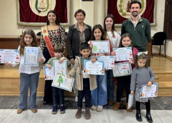 El Ayuntamiento de Segorbe entrega los premios del concurso de dibujo navideño