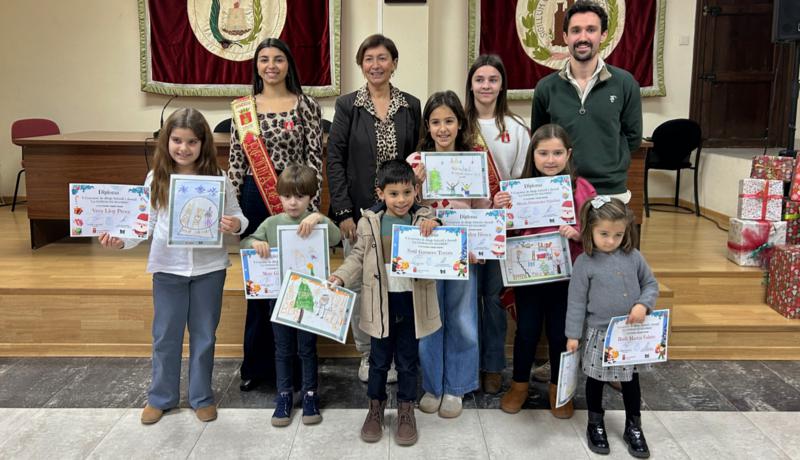 El Ayuntamiento de Segorbe entrega los premios del concurso de dibujo navideño