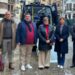 La subdelegada del Gobierno en Castellón supervisa el servicio móvil de expedición de DNI y pasaportes en Segorbe