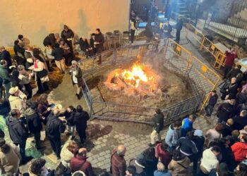Segorbe celebró el día central de las fiestas de San Antonio Abad con el tradicional tedero en la plaza