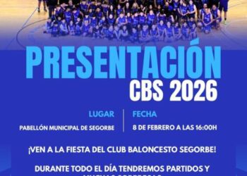 El CB Segorbe prepara una gran fiesta en el pabellón para presentar todos sus equipos de la temporada 2025/26