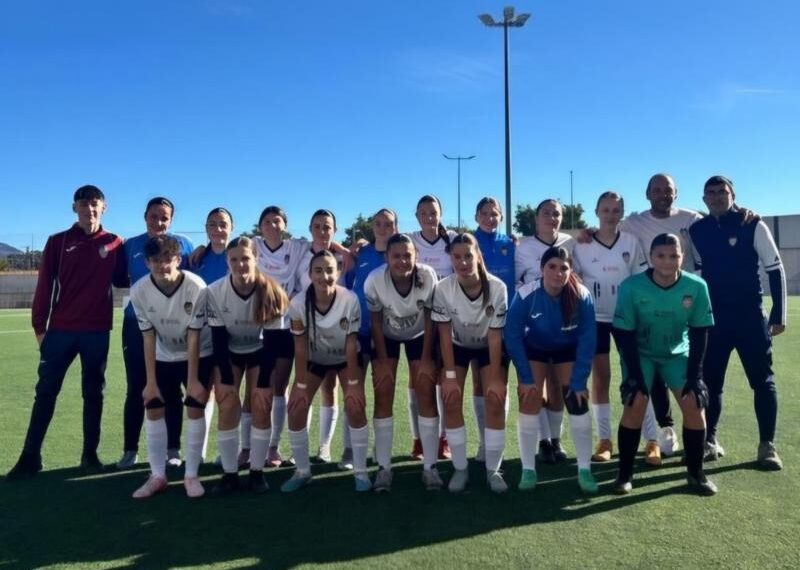 Claudia Pico da la victoria al Cadete Infantil del CD Segorbe en el campo del Nules