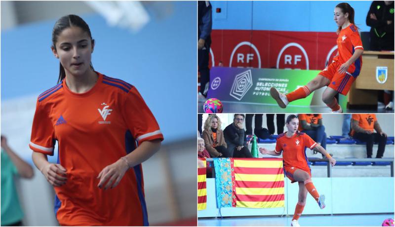 Nora, Manuela y Sara llevan el futsal segorbino al Campeonato de España