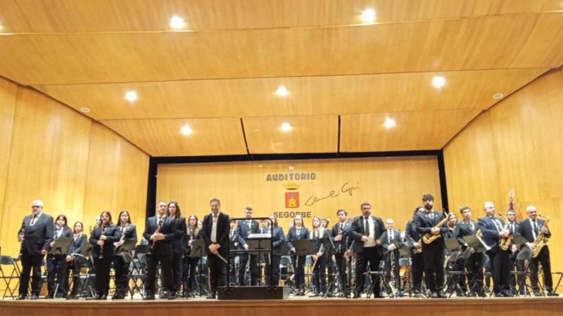 La Unión Musical de Quartell ofrece en Segorbe su ensayo general para el 49 Certamen de Bandas de la Diputación de València