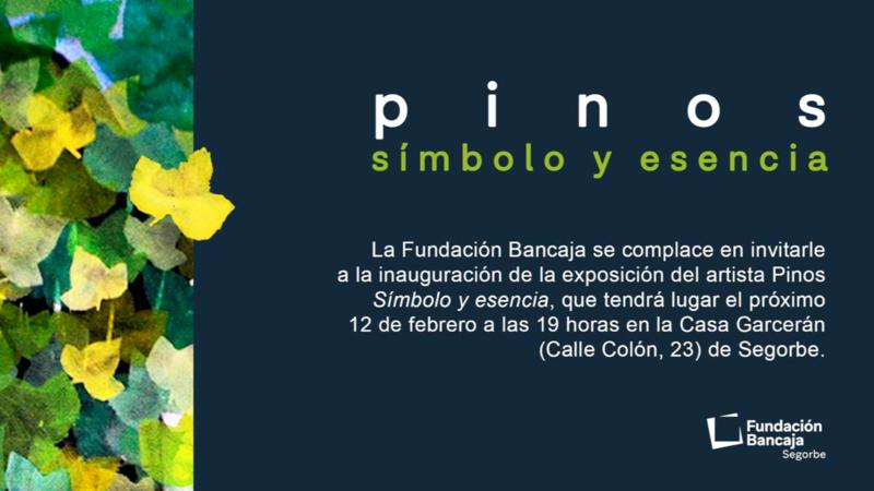 Llega a la Casa Garcerán la muestra pictórica “Símbolo y esencia” del artista Pinos
