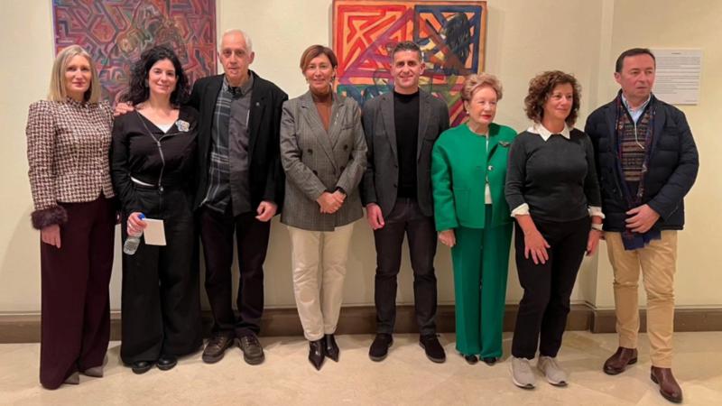 Laberintos, espirales y figuras humanas: así es “Símbolo y Esencia” de Pinos en Segorbe