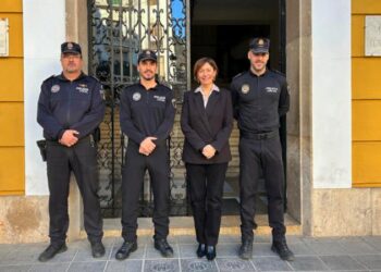 Dos agentes de la Policía Local de Segorbe ascienden a oficial tras superar el curso del IVASPE