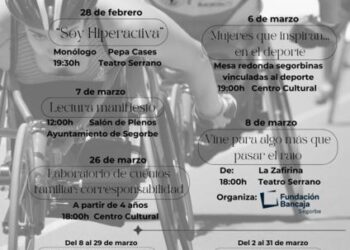 «Mujeres que inspiran»: Segorbe inicia un extenso programa del 8M que dura hasta marzo