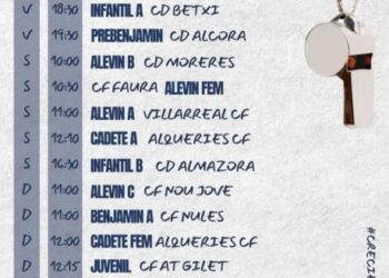 15 choques en tres días: así arranca el fútbol base del CD Segorbe