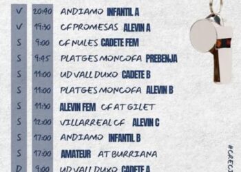 ¡A por la jornada! El CD Segorbe carga pilas con partidos en casa y fuera