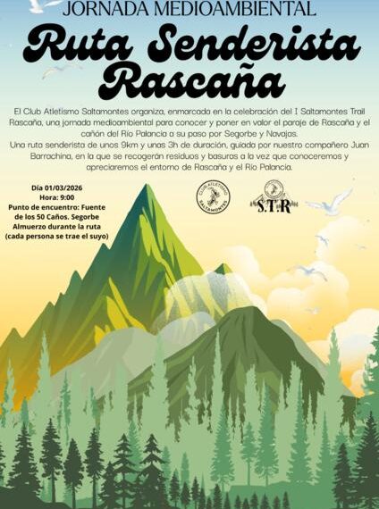 Los Saltamontes organizan una limpieza medioambiental antes del Trail Rascaña