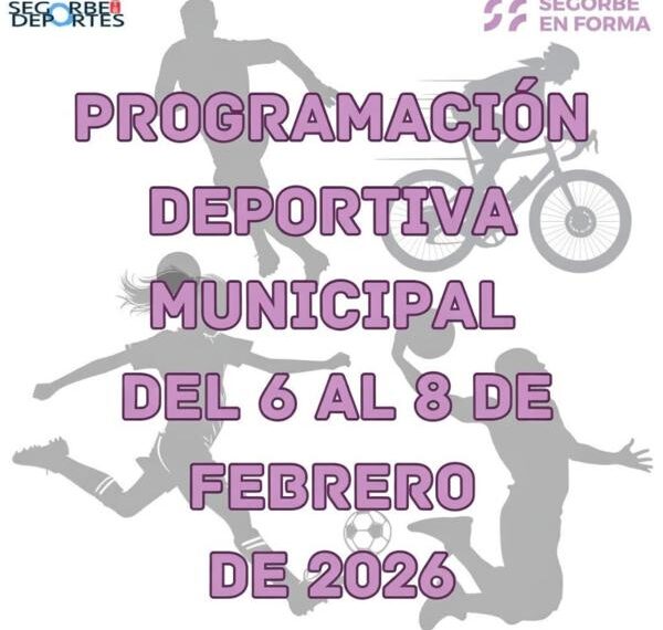Fin de semana deportivo en Segorbe: Agenda del 6 al 8 de febrero de 2026