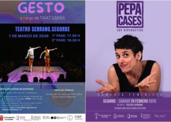 El Teatro Serrano de Segorbe acoge un monólogo y un espectáculo de danza este fin de semana