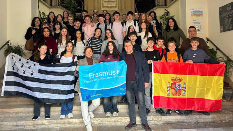 El Ayuntamiento de Segorbe recibe a alumnos Erasmus+ de Francia, Bulgaria y Hungría
