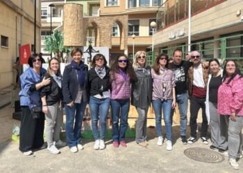 La falla del Centro Ocupacional de Segorbe rinde homenaje a los monumentos y tradiciones de la localidad