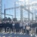 Alumnos del IES Alto Palancia visitan la subestación eléctrica de La Eliana