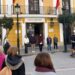 Segorbe recuerda a las víctimas del 11M con un minuto de silencio en la plaza del Agua Limpia