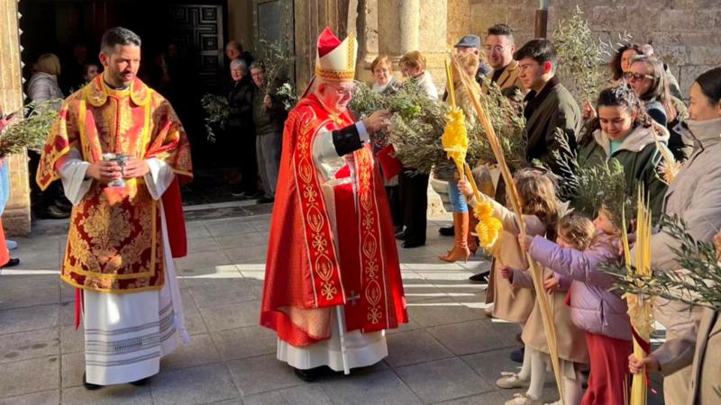 Segorbe vive el Domingo de Ramos con procesión desde el Seminario hasta la Catedral