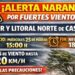 Emergencias alerta de la llegada de un temporal de vientos fuertes al norte de Castellón para el miércoles y el jueves