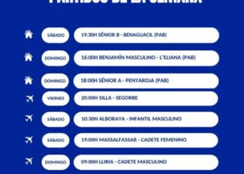 Fin de semana intenso para el CB Segorbe: ocho partidos entre viernes y domingo