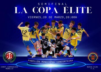 Semifinal de Copa Élite: El juvenil Construcciones Carrascosa Morelló juega esta noche en Cocentaina