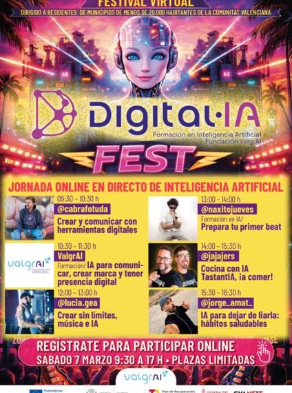 Segorbe abre inscripción para el Digital-IA Fest, una mañana completa sobre inteligencia artificial