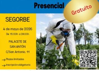 El Ayuntamiento de Segorbe convoca un curso de renovación del carnet de plaguicidas