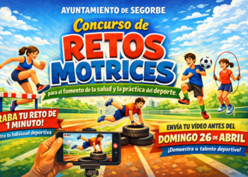 El Ayuntamiento de Segorbe anima a participar en el VI Concurso de Retos Motrices antes del 26 de abril