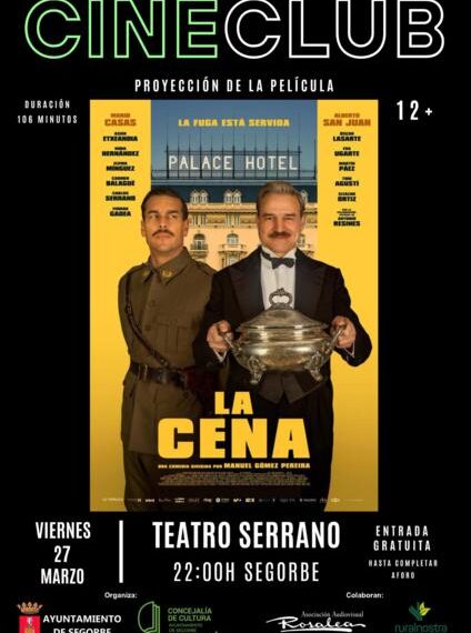 De la obra de Alonso de Santos a la pantalla: «La cena» llega al cine de Segorbe