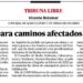 Segorbe repara caminos afectados por la Dana