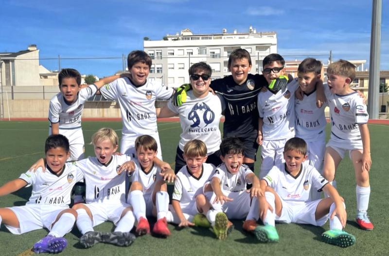 Victoria trabajada del Benjamín B del CD Segorbe en Nules (2-3)