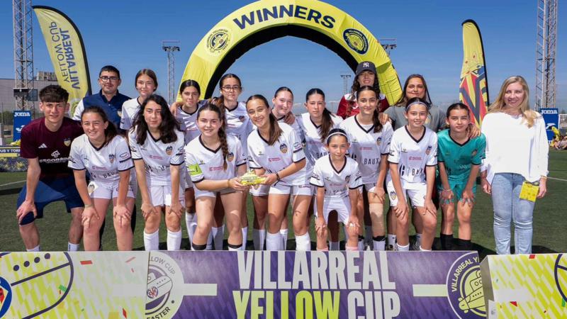 El Infantil Femenino del CD Segorbe, subcampeón de la Yellow Cup Easter