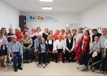 DACEM agradece la actividad del CEAM de Segorbe con motivo de la Feria de Abril en una jornada de convivencia y baile