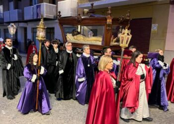 Segorbe despide el Viernes Santo con la Procesión del Santo Entierro