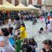 La Falla Plaza Almudín mantiene el ritmo de sus celebraciones en Segorbe