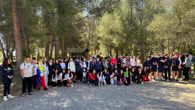 Estudiantes de Segorbe disfrutan de la orientación en La Esperanza