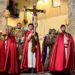 Las tres cofradías de Segorbe recorren el casco histórico en la tradicional procesión penitencial