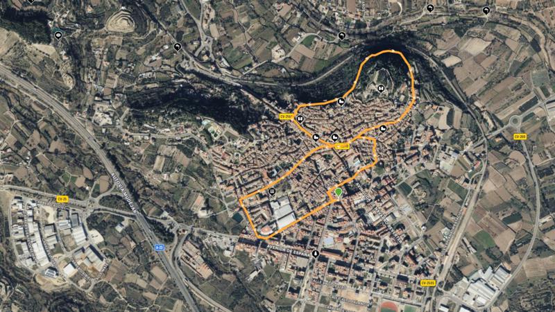 La 41ª Vuelta a Pie Ciudad de Segorbe ajusta su recorrido por las obras en la zona del Ángel y Sopeña