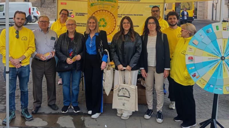 Segorbe cierra abril con acciones informativas sobre reciclaje dentro del reto de Ecoembes