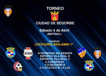 Segorbe acoge este sábado el Torneo Ciudad de Segorbe de fútbol benjamín