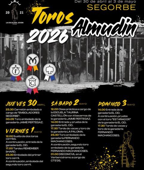 La Escalera Joven celebra su quinto aniversario con una nueva edición de Toros Almudín 2026