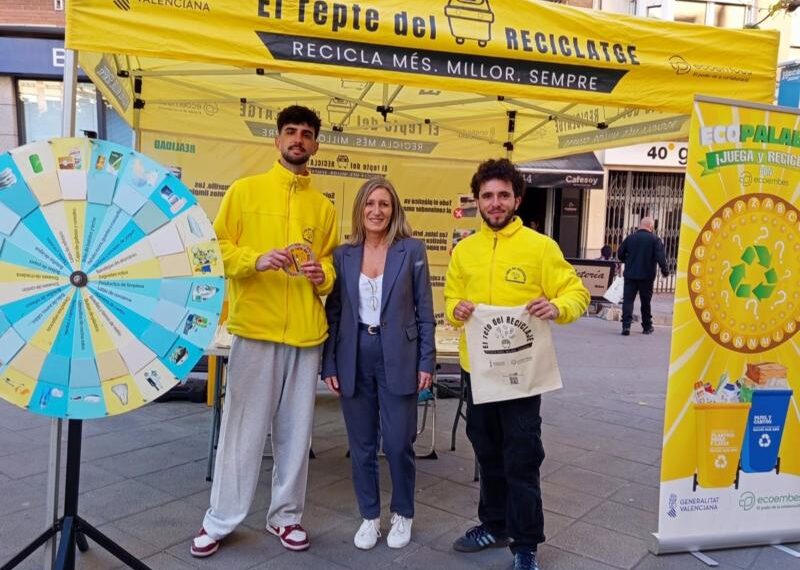 Segorbe continúa el reto de reciclaje con una nueva jornada, charlas y acciones educativas este miércoles en la plaza Obispo Ahedo