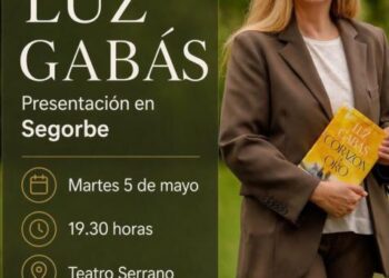Segorbe se prepara para recibir a Luz Gabás en una nueva cita con la literatura en el Teatro Serrano