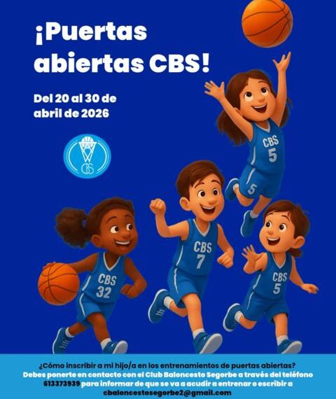 El Club Baloncesto Segorbe abre sus puertas para acercar el baloncesto a los más jóvenes