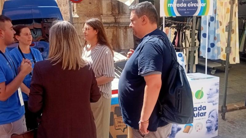 El mercado de los jueves de Segorbe acoge nuevas jornadas de educación ambiental hasta agosto